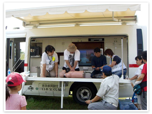 災害看護の活動