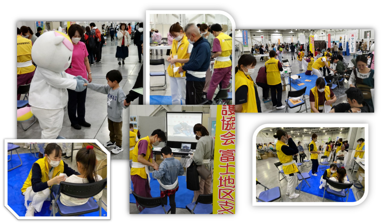 地域防災訓練の様子