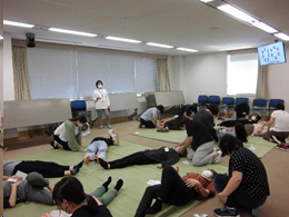 災害看護地区研修