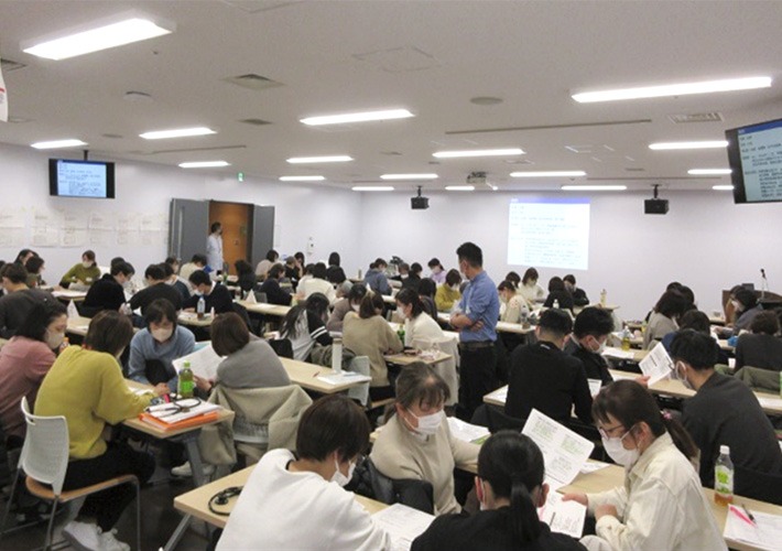 災害支援ナース養成研修(感染症演習)の様子①