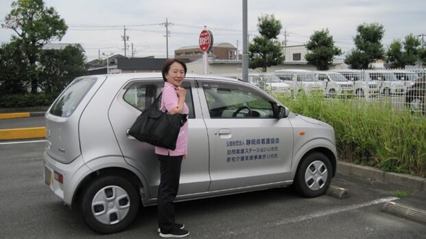 訪問看護ステーションいわたスタッフのお仕事風景①